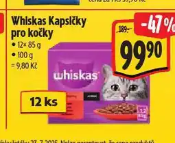 Albert Whiskas kapsičky pro kočky nabídka