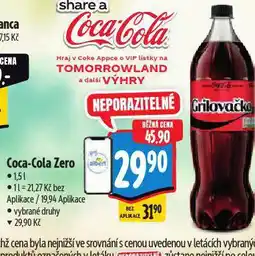 Albert Coca cola zero nabídka