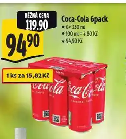 Albert Coca cola 6pack nabídka