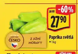 Albert Paprika světlá nabídka