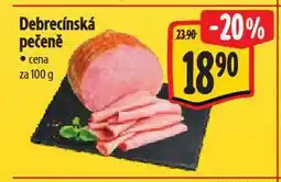 Albert Debrecínská pečeně nabídka