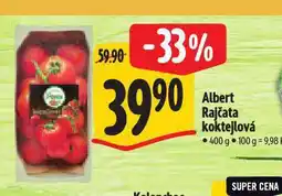 Albert Rajčata koktejlová nabídka