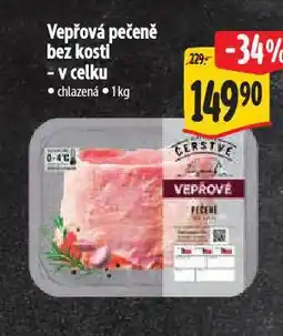 Albert Vepřová pečeně bez kosti nabídka