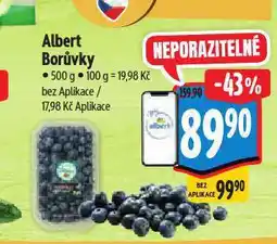 Albert Borůvky nabídka