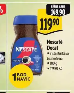 Albert Káva nescafé decaf nabídka