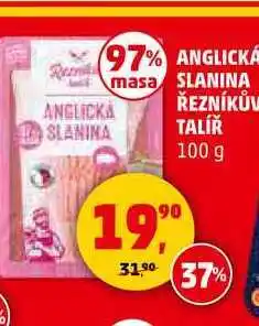 Penny Market ANGLICKÁ SLANINA ŘEZNÍKŮV TALÍŘ, 100 g nabídka