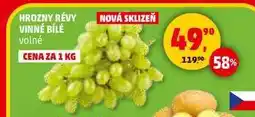 Penny Market HROZNY RÉVY VINNÉ BÍLÉ volné, 1 kg nabídka