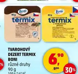 Penny Market TVAROHOVÝ DEZERT TERMIX BONI různé druhy, 90 g nabídka