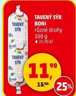 Penny Market TAVENÝ SÝR BONI různé druhy, 100 g nabídka