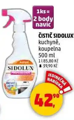 Penny Market ČISTIČ SIDOLUX kuchyně, koupelna, 500 ml nabídka
