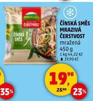 Penny Market ČÍNSKÁ SMĚS MRAZIVÁ ČERSTVOST mražená, 450 g nabídka