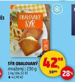 Penny Market SÝR OBALOVANÝ mražený, 230 g nabídka
