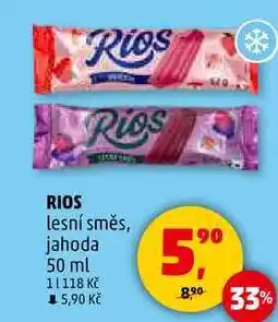 Penny Market RIOS lesní směs, jahoda, 50 ml nabídka