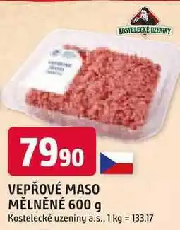 Trefa VEPŘOVÉ MASO MĚLNĚNÉ 600 g nabídka