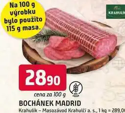 Trefa BOCHÁNEK MADRID 100g nabídka