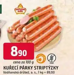 Trefa PÁRKY STRIPTÝZKY 100g nabídka