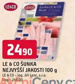 Trefa LE & CO ŠUNKA NEJVYŠŠÍ JAKOSTI 100 g nabídka