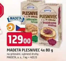 Trefa MADETA PLESNIVEC 4x 80 g nabídka