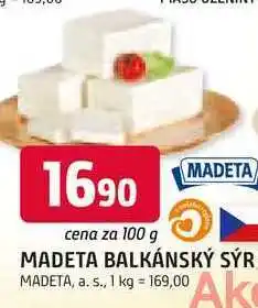 Trefa Madeta Balkánský sýr 100g, vybrané druhy nabídka