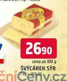 Trefa ŠVÝCÁREK SÝR 100g nabídka
