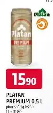 Trefa PLATAN PREMIUM 0,5l plech nabídka