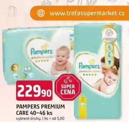 Trefa PAMPERS PREMIUM CARE 40-46 ks nabídka