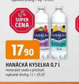 Trefa HANÁCKÁ KYSELKA 0,7 l nabídka