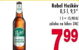 Qanto Rebel Haškův nabídka