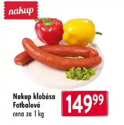Qanto Nakup klobása Fotbalová nabídka