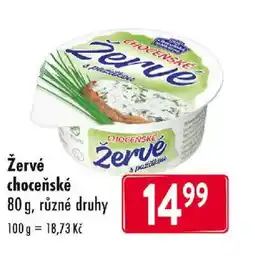 Qanto Žervé choceňské nabídka
