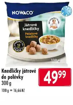 Qanto NOWACO Knedlíčky játrové do polévky nabídka