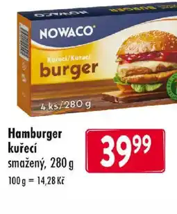 Qanto NOWACO Hamburger kuřecí nabídka