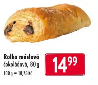Qanto Rolka máslová čokoládová nabídka