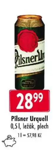 Qanto Pilsner Urquell nabídka