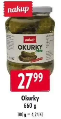 Qanto Nakup Okurky nabídka
