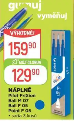 Globus Náplně Pilot FriXion nabídka