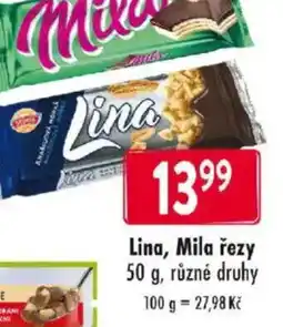 Qanto Lina, Mila řezy nabídka