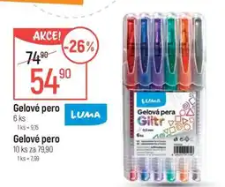 Globus Gelové pero LUMA nabídka