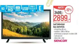 Globus Led televizor SLE 2474TCS nabídka