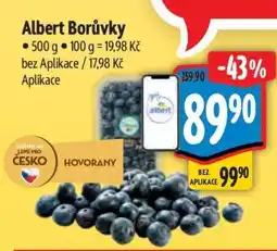 Albert Albert Borůvky nabídka