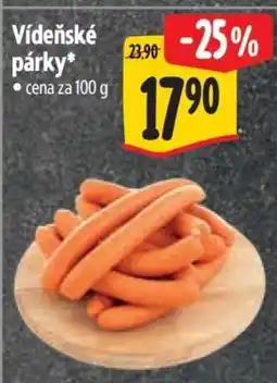 Albert Vídeňské párky* • nabídka