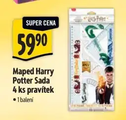 Albert Maped Harry Potter Sada 4 ks pravítek nabídka