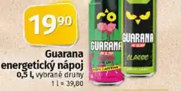 Coop Guarana energetický nápoj nabídka