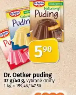 Coop Dr. Oetker puding nabídka
