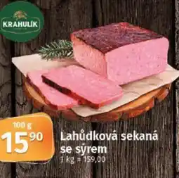 Coop Lahůdková sekaná se sýrem nabídka