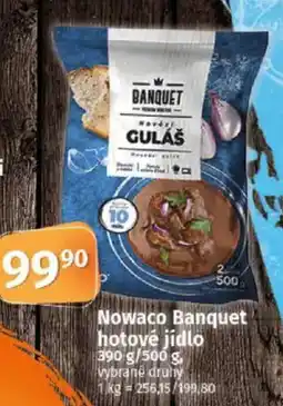 Coop Nowaco Banquet hotové jídlo nabídka