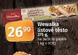 Coop Wewalka listové těsto nabídka