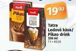 Coop Tatra Ledová káva/ Pikao drink nabídka