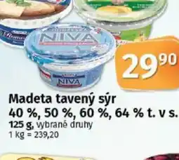 Coop Madeta tavený sýr nabídka