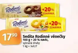 Coop Sedita Rodinné věnečky nabídka